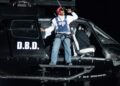 A $ AP Rocky se apresenta de um helicóptero: assista