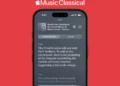 A Apple Music Classical adiciona três recursos em enormes novas atualizações