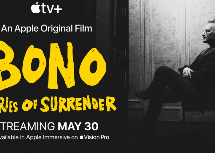 A Apple Original Films anuncia um novo evento documentário “Bono: Stories of Surrender”