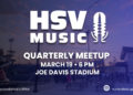 A cena musical de Huntsville leva o centro do palco no HSV Quarterly Music Meetup