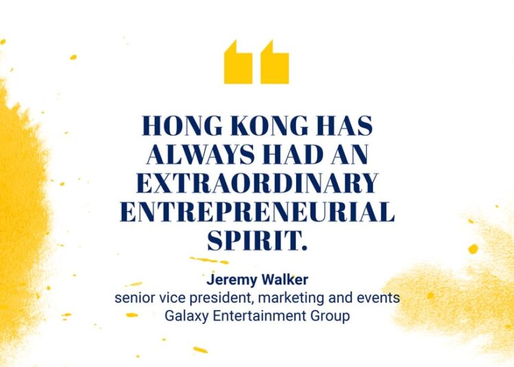 A conversa de crescimento: Jeremy Walker, do Galaxy Entertainment Group