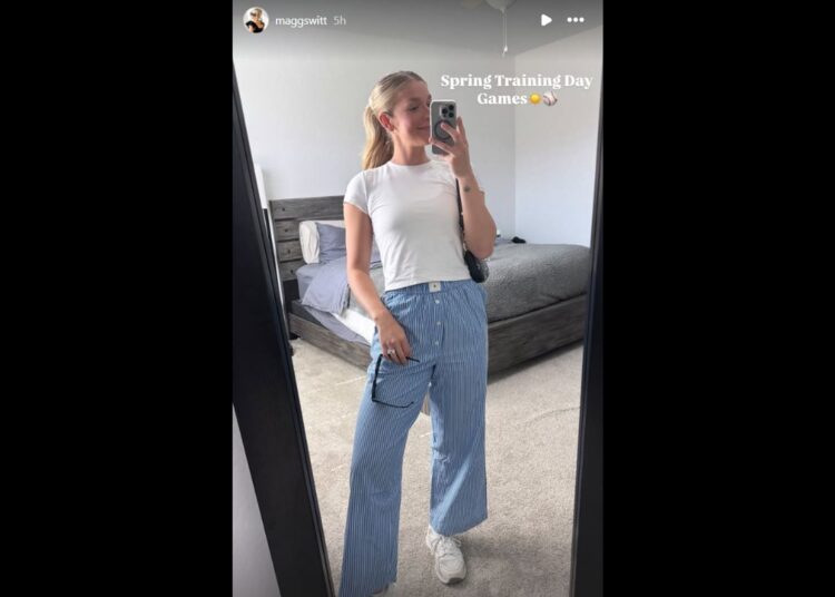 A esposa de Bobby Witt Jr.