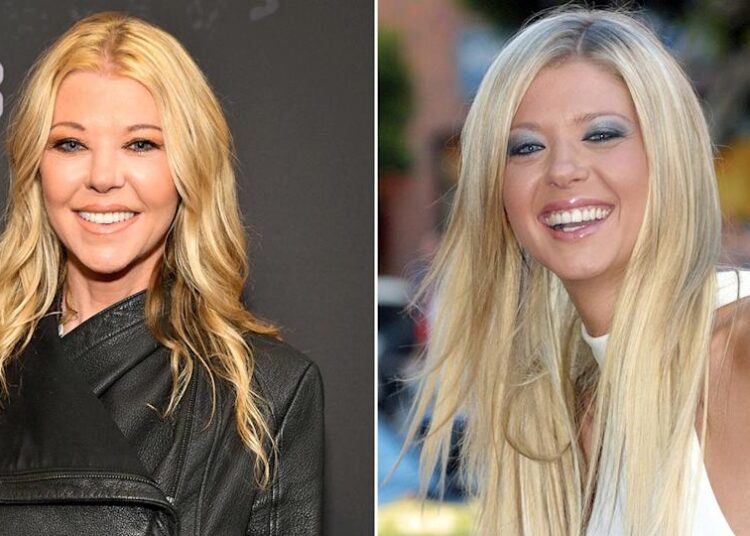 A estrela de 'American Pie' Tara Reid pressiona por uma sequência enquanto ela atinge o filme Indie Red tapete