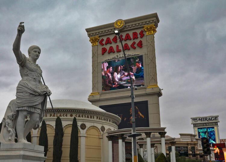 A estrutura de Caesars na faixa provavelmente descendo este ano | Kats | Entretenimento