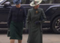A princesa Anne apóia o rei Charles ao lado, Queen Camilla, Kate Middleton e Príncipe William em meio a ausências da família real