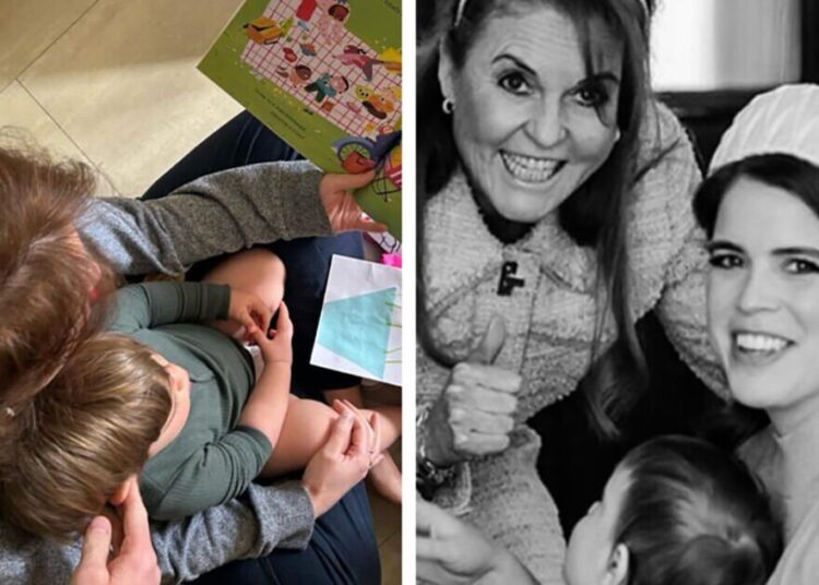 A princesa Eugenie compartilha fotos raras de seus filhos enquanto compartilha a declaração | Real | Notícias