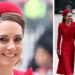 A princesa Kate atende em vermelho quando se junta ao príncipe William para a Commonwealth | Real | Notícias