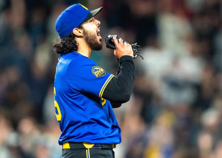 Andres Munoz New Pitch Recebe mais notas contra o Kansas City Royals