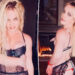 Britney Spears, 43 anos, choca fãs em tanga vermelha, negligência preta