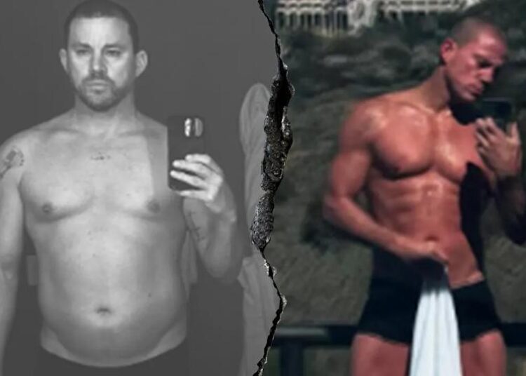 Channing Tatum se recusa a reservar 'papéis gordos' em Hollywood, enquanto o ator lança 30 libras