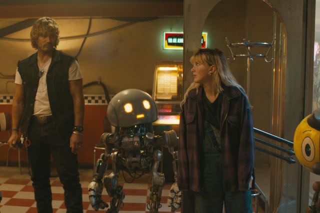Chris Pratt diz que seu personagem de "estado elétrico" é como o senhor das estrelas se ele nunca deixou a Terra: uma versão de "portas deslizantes" '
