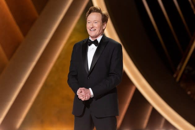 Conan O'Brien já preparado para hospedar 2026 Oscars