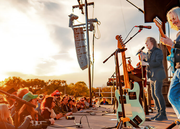 Concertos comunitários em Lady Bird Lake