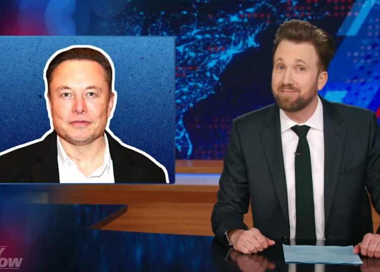 'Daily Show' dobra os ataques de Elon Musk após a reação de Maga