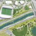 Denver para construir o estádio de futebol feminino em pátios reconstruídos de Santa Fe