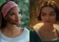 Depois de lidar com sua própria reação da Princesa da Disney, Halle Bailey deu apoio a Rachel Zegler em seu posto de fim de semana de abertura de Branca de Neve