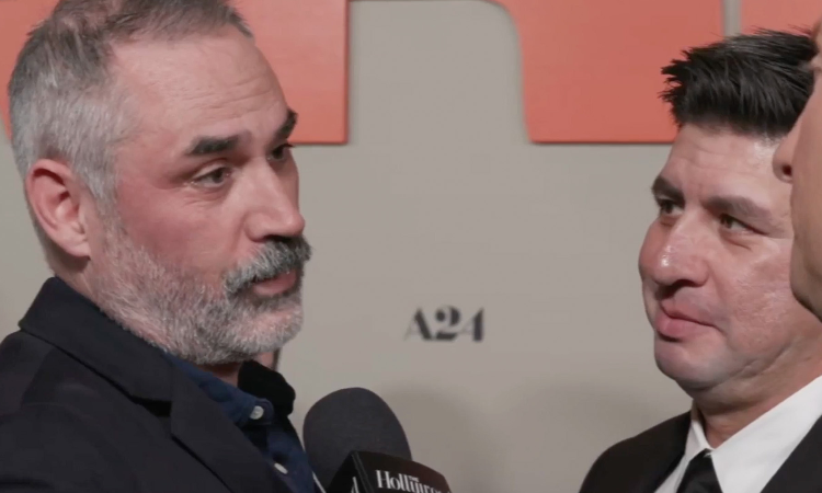 Diretores Alex Garland e Ray Mendoza ao trabalhar juntos para o filme 'Warfare'
