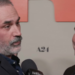 Diretores Alex Garland e Ray Mendoza ao trabalhar juntos para o filme 'Warfare'
