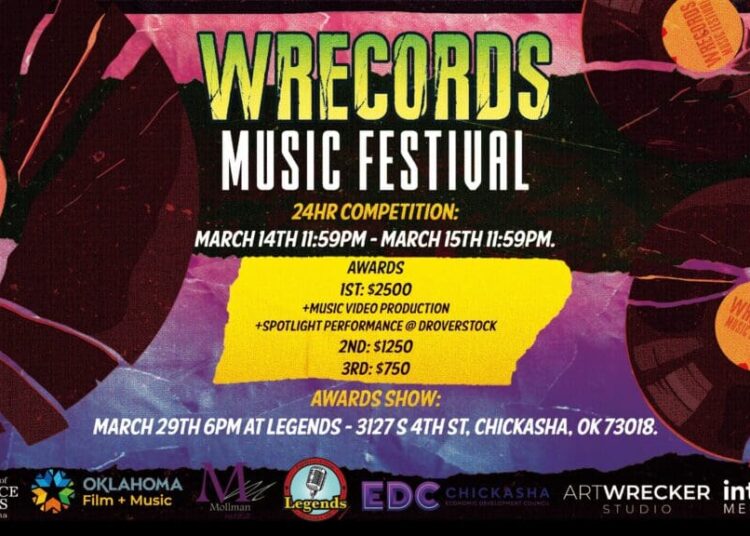 Em março, os eventos destacam o Oklahoma Music Industry