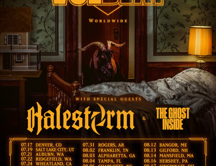 Halestorm se junta à turnê Volbeat for Us Summer, provoca novas músicas