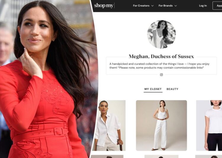 Insiders reais consideram o empreendimento de roupas de Meghan Markle 'Crass'