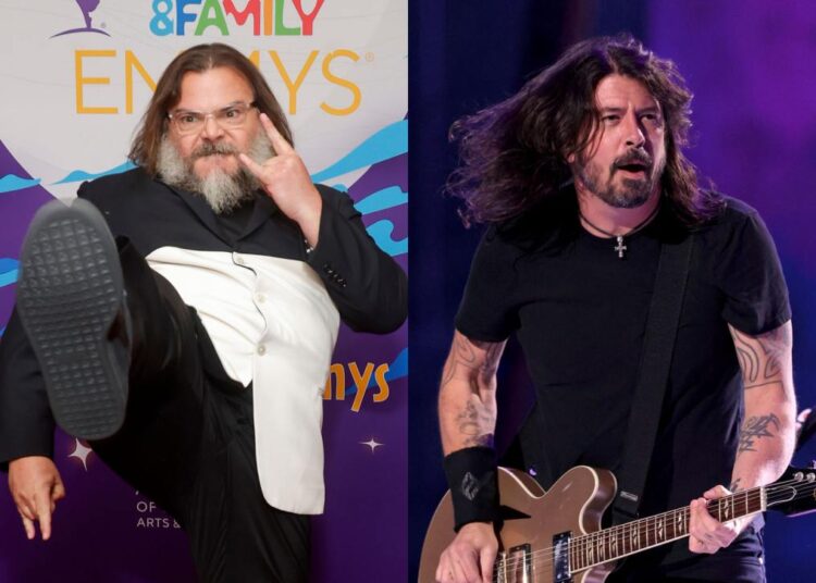 Jack Black, equipe de Dave Grohl em 'A Minecraft Movie' Song