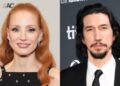 Jessica Chastain, driver Adam para estrelar drama mundial de arte na Apple TV+