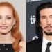 Jessica Chastain, driver Adam para estrelar drama mundial de arte na Apple TV+