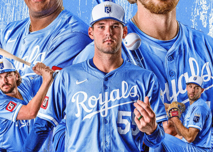 Kansas City Royals para usar uniformes azuis em pó completo por 14 jogos em 2025 - SportsLogos.net News