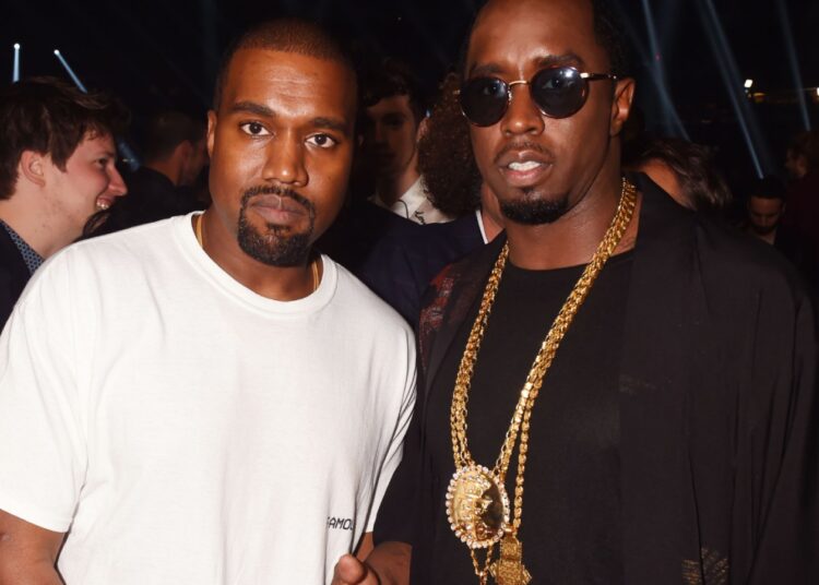 Kanye West, Kim Kardashian luta por música com Diddy, filha North