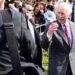 King aprende sobre a mais recente pesquisa do câncer enquanto a visita à Irlanda do Norte continua