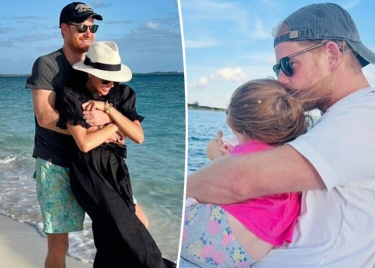 Meghan Markle compartilha foto da princesa Lilibet, príncipe Harry