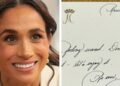 Meghan envia uma nota manuscrita do influenciador após 'reação' para a série | Real | Notícias