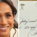 Meghan envia uma nota manuscrita do influenciador após 'reação' para a série | Real | Notícias
