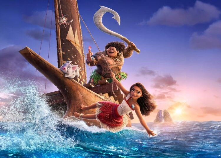 'Moana 2' atrai 27,3 milhões de visualizações nos primeiros 5 dias na Disney+