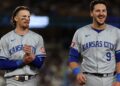 Na moda Vinnie Pasquantino, o Royals 1B acalma os fãs depois de Bobby Witt Jr. Scare