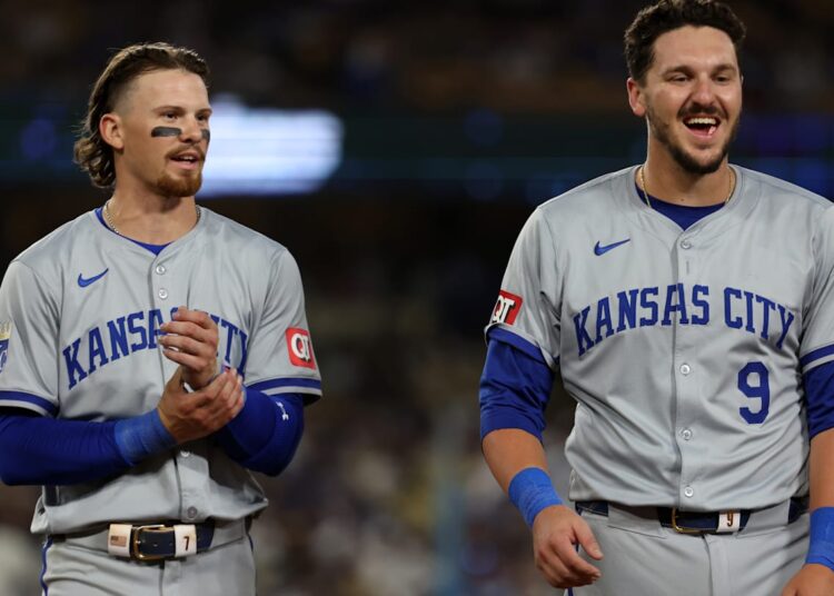 Na moda Vinnie Pasquantino, o Royals 1B acalma os fãs depois de Bobby Witt Jr. Scare