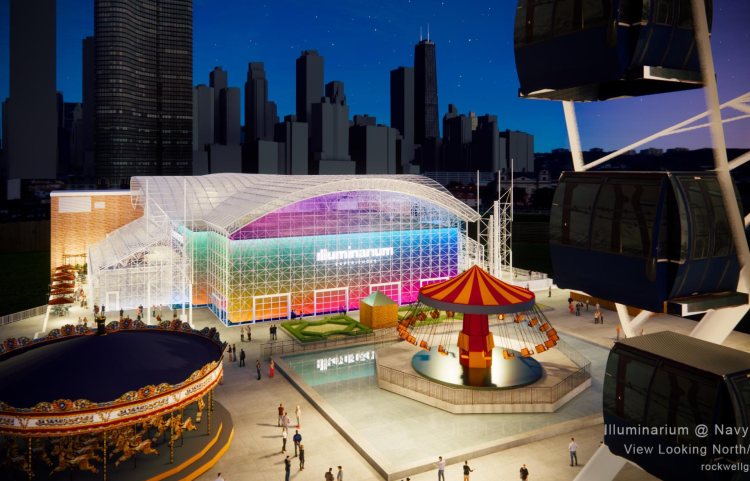Navy Pier Reivindica o Grupo de Entretenimento puxou 'isca e interrupção' em exposição imersiva em Crystal Gardens