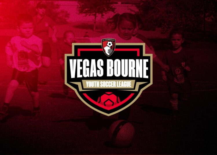 O Foley Entertainment Group doa uniformes para a City of Las Vegas, renomeada em Vegas Bourne Youth Soccer League