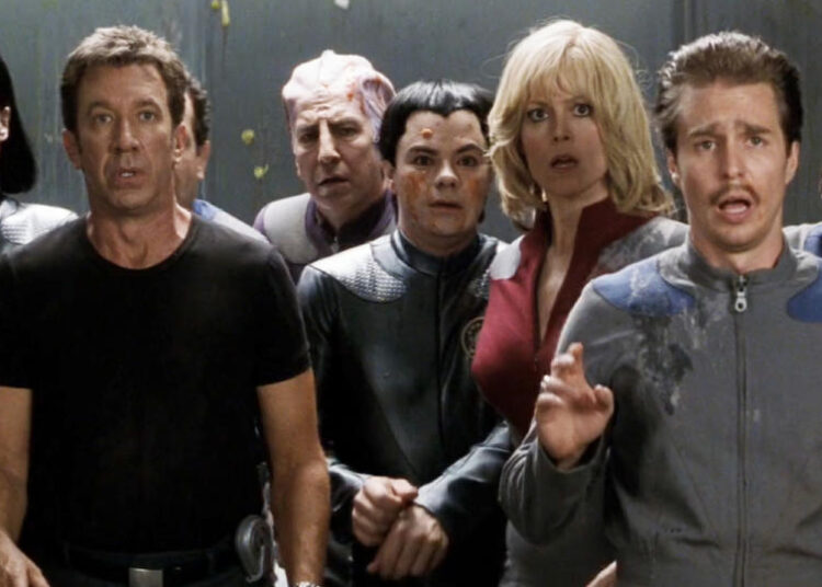 O Galaxy Quest continua sendo um sucesso de ficção científica mais de 25 anos depois, e uma estrela me disse por que o filme é um 'distintivo de honra' para eles