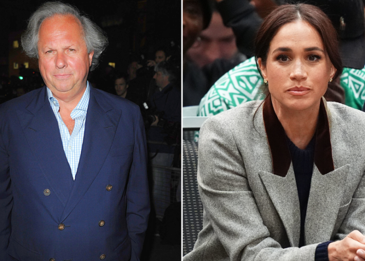 O ex -editor da Vanity Fair leva um golpe na duquesa de Sussex