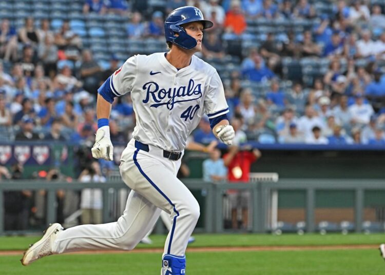 O ex -jogador de Kansas City Royals opcionou pelo atletismo