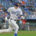 O ex -jogador de Kansas City Royals opcionou pelo atletismo