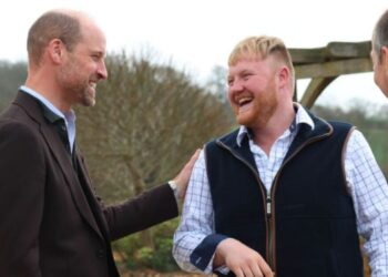 O príncipe William se une à estrela agrícola de Clarkson Kaleb Cooper | Real | Notícias