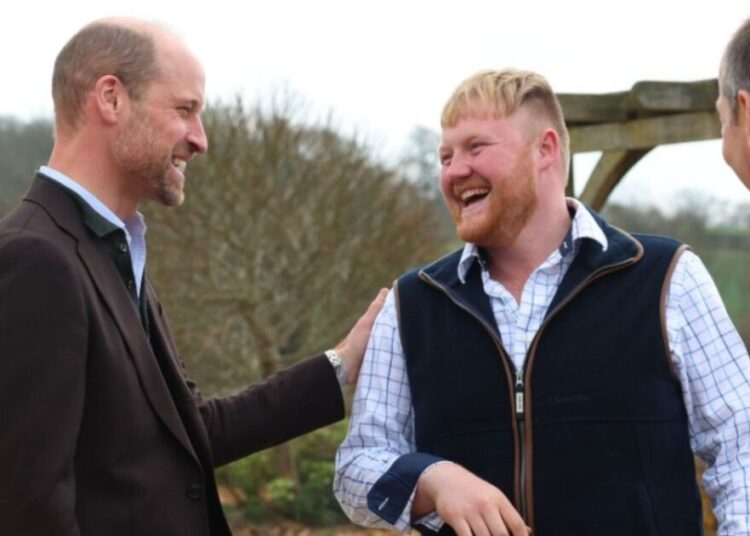 O príncipe William se une à estrela agrícola de Clarkson Kaleb Cooper | Real | Notícias