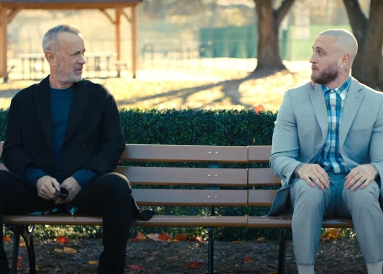 O rapper de Tom Hanks, filho Chet