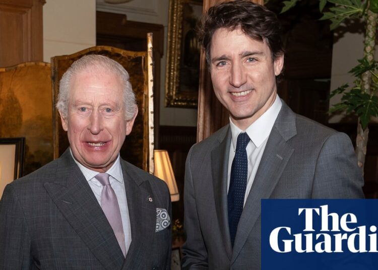 O rei Charles 'determinou a fazer parte' na diplomacia enquanto recebe Trudeau | Rei Carlos III