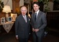 O rei Charles mantém conversas com o primeiro -ministro canadense Justin Trudeau poucas horas após a reunião de Zelensky