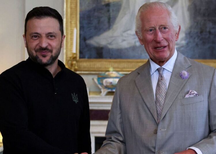 O rei Charles oferece a Olive Branch para Zelensky depois de ardente Donald Trump | Real | Notícias