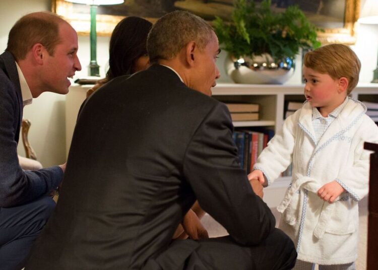 O 'vínculo especial' do príncipe George com Barack Obama | Real | Notícias